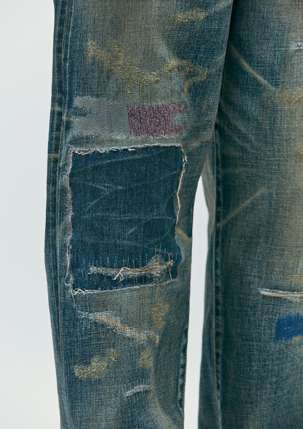 NEIGHBORHOOD SAVAGE DENIM DP WIDE PANTS 252XBNH-PTM07