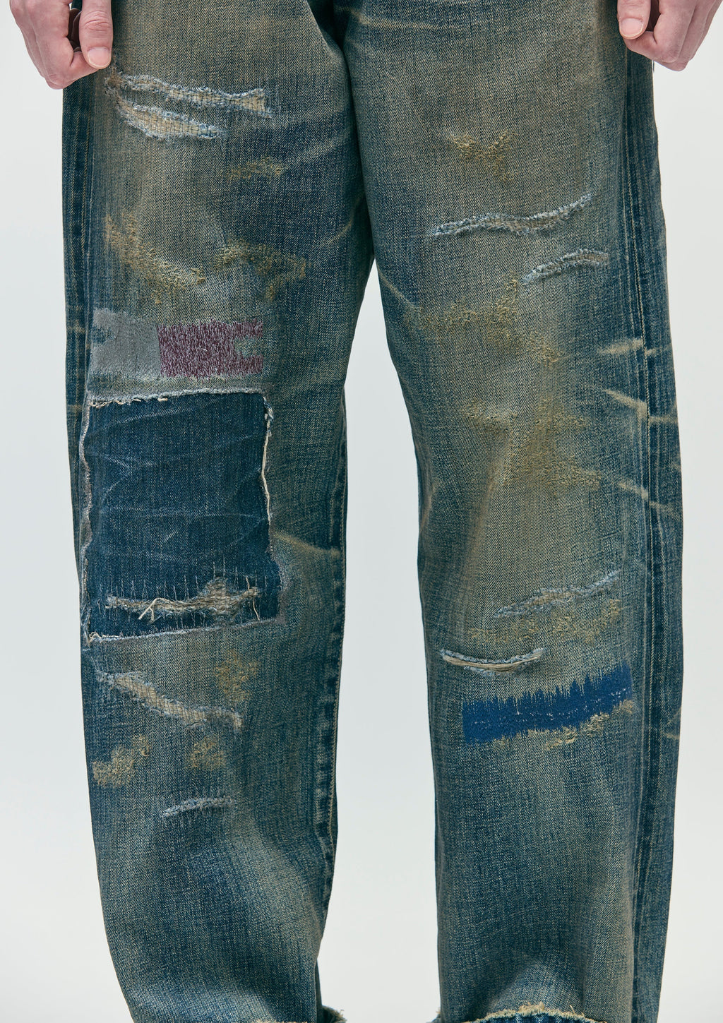 NEIGHBORHOOD SAVAGE DENIM DP WIDE PANTS 252XBNH-PTM07