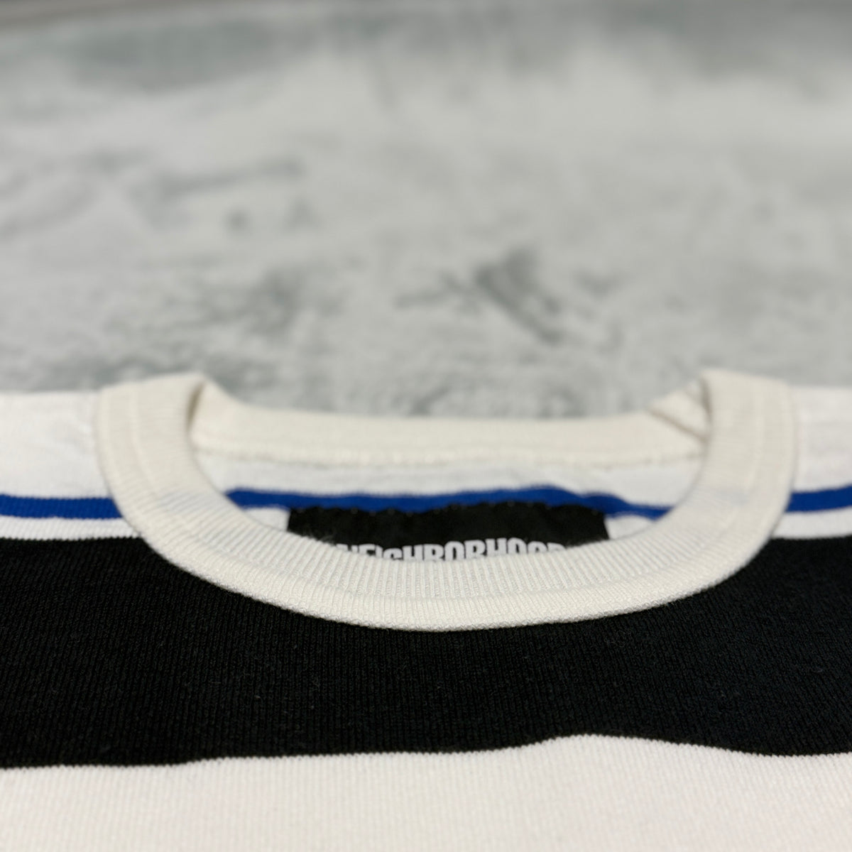 NEIGHBORHOOD  BORDER CREW NECK SS 261UWNH-CSM13