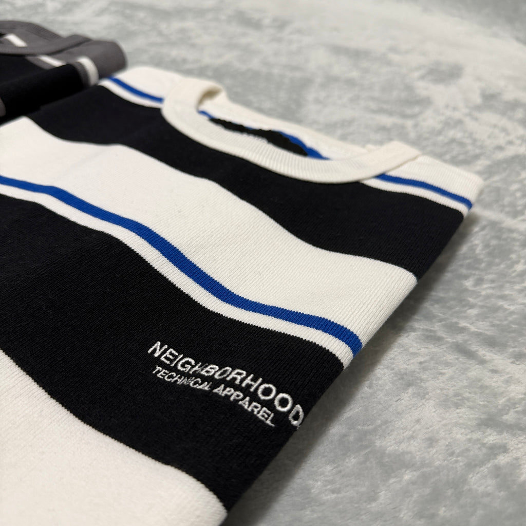 NEIGHBORHOOD  BORDER CREW NECK SS 261UWNH-CSM13