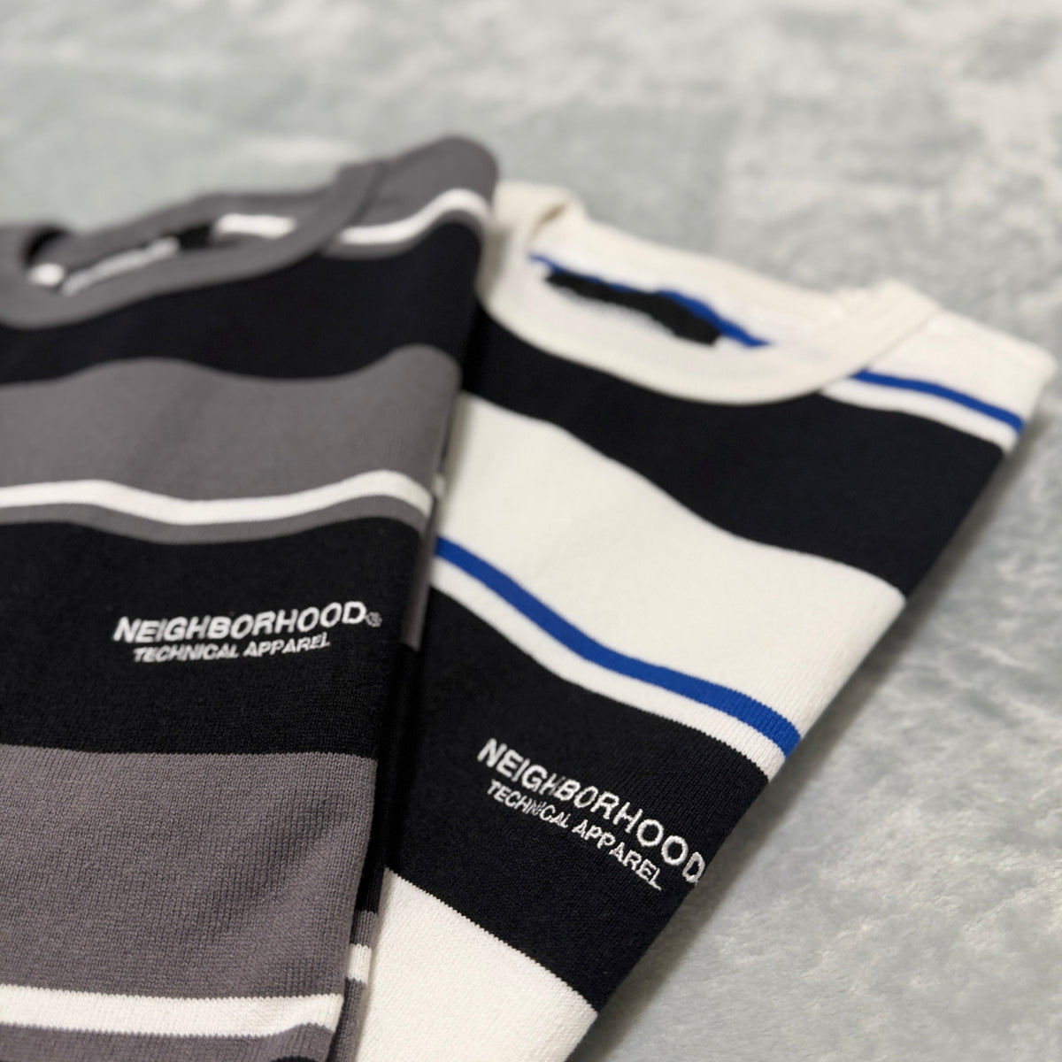 NEIGHBORHOOD  BORDER CREW NECK SS 261UWNH-CSM13