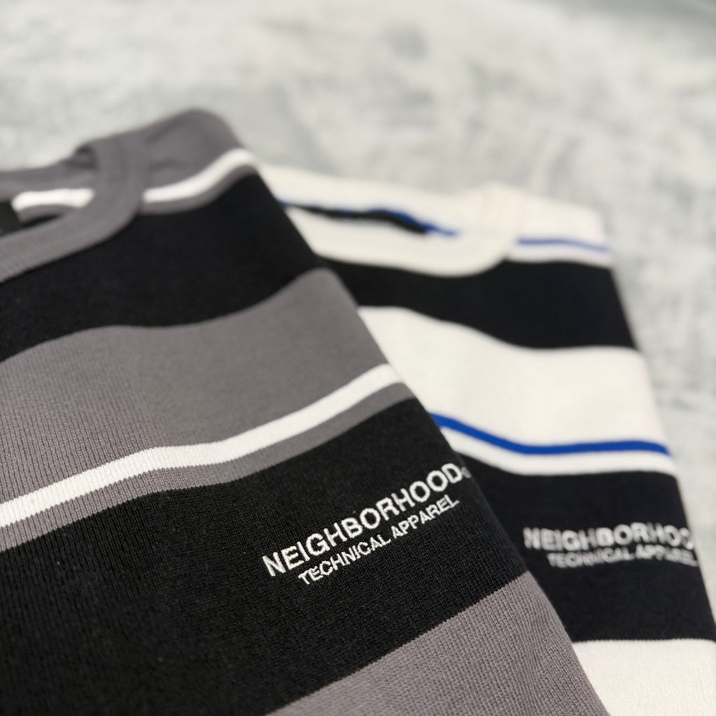 NEIGHBORHOOD  BORDER CREW NECK SS 261UWNH-CSM13