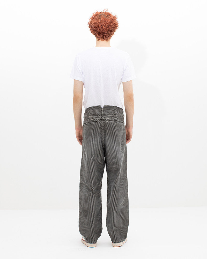 VISVIM PASTORAL PANTS STRIPES MOLESKIN DMGD 0125205008010