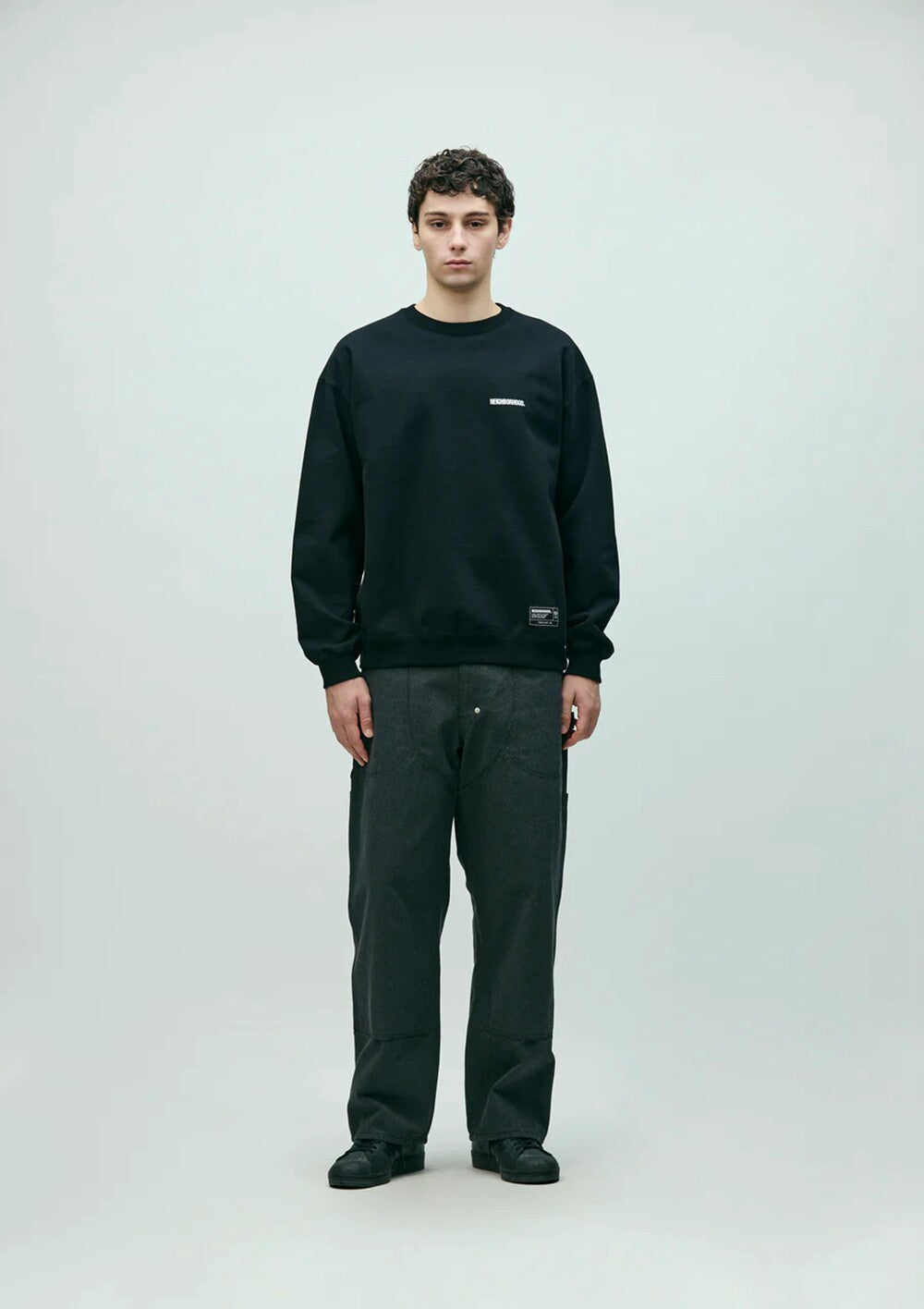 NEIGHBORHOOD STAPLE SWEAT SHIRT LS 261UWNH-CSM07