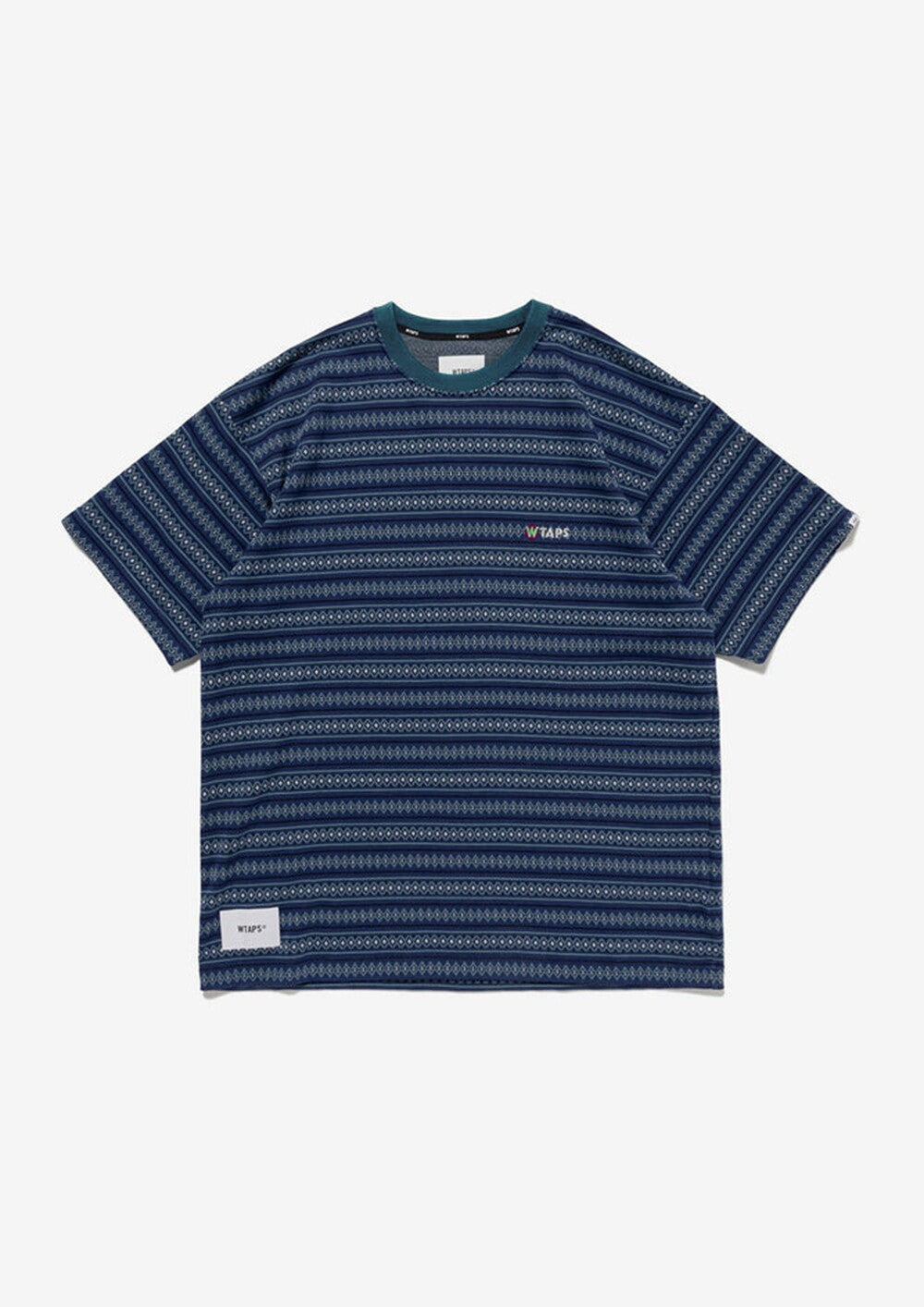 WTAPS BDY 02 SS JACQUARD T-SHIRT 261ATDT-CSM24