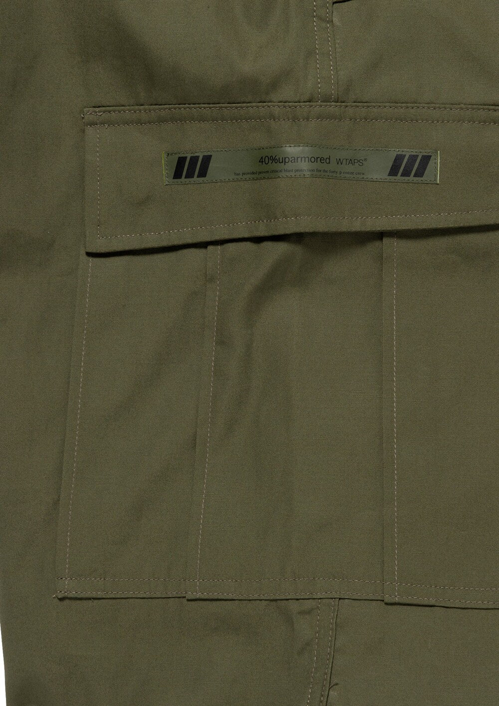 WTAPS MILT0001 TROUSERS COTTON CNVS 261WVDT-PTM02