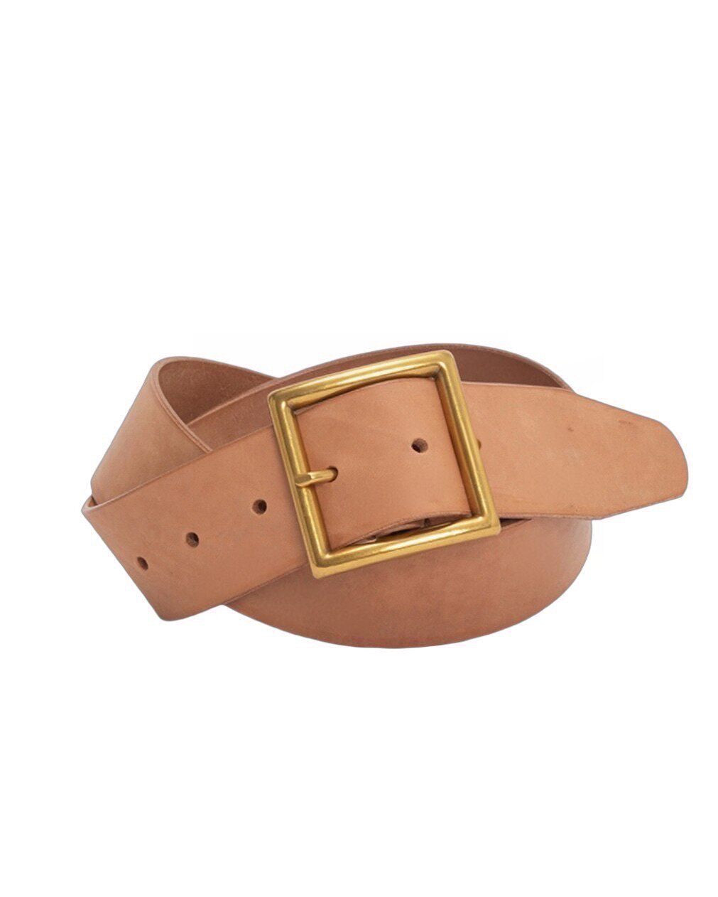 VISVIM PLAIN BELT 40MM 0126103003017