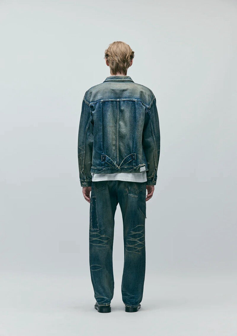NEIGHBORHOOD SAVAGE DENIM TYPE-1 JACKET 252XBNH-JKM02