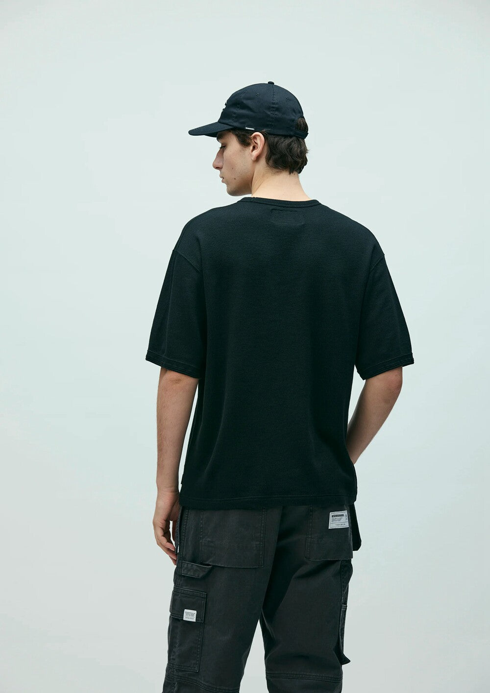 NEIGHBORHOOD HONEYCOMB FABRIC CREWNECK SS 261UWNH-CSM04