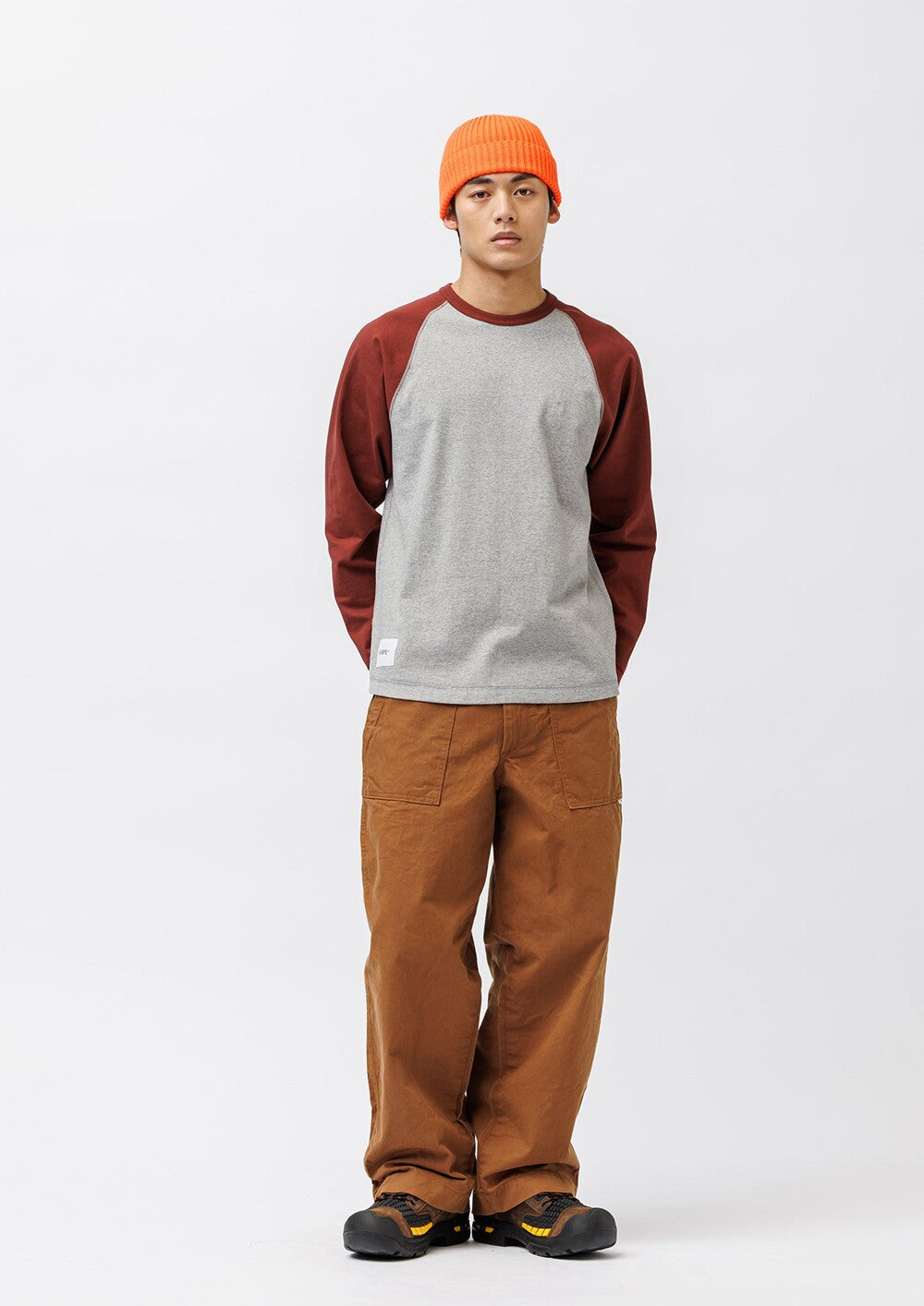 WTAPS IAN LS COTTON T-SHIRT 262ATDT-CSM25