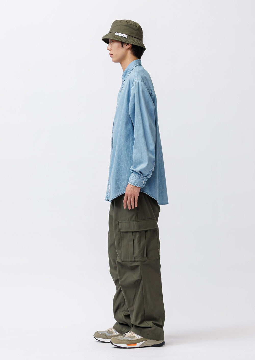 WTAPS BD LS 01 LS COTTON DENIM RF SHIRT 262CWDT-SHM01