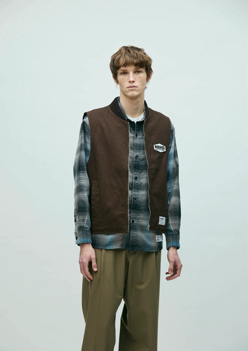 NEIGHBORHOOD ZIP WORK VEST 261TSNH-JKM11