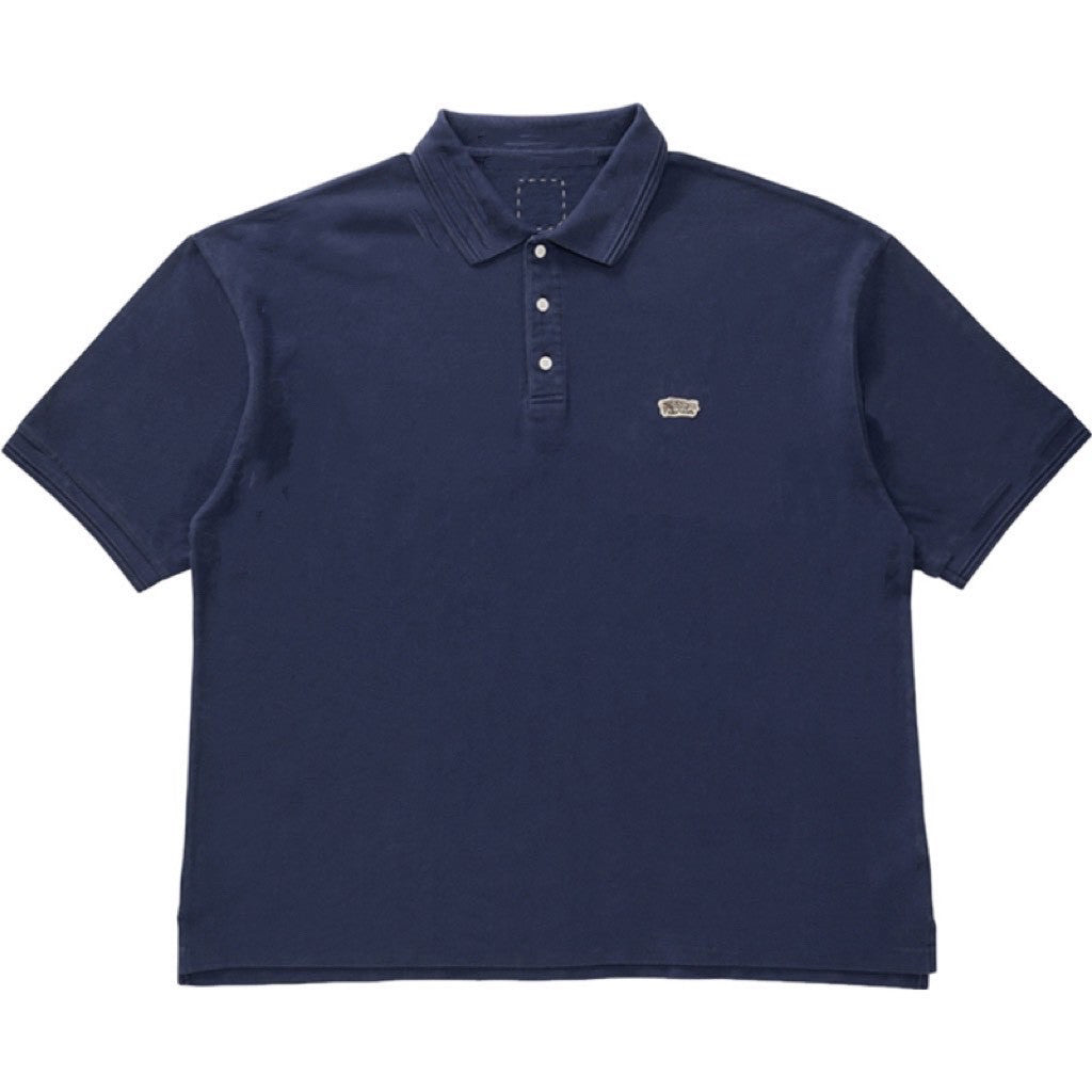 VISVIM MONDO WELLER S/S DMGD POLO SHIRT 0126205010022