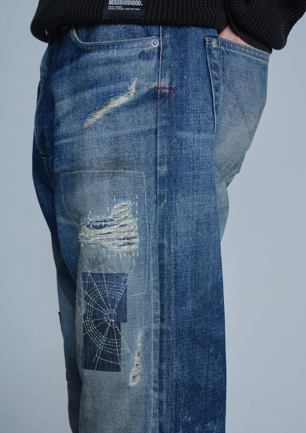 NEIGHBORHOOD SAVAGE DENIM DP MID PANTS 262XBNH-PTM09