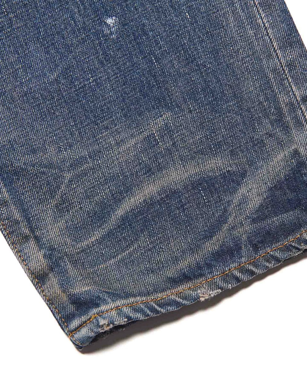 U.E. DAMAGED DENIM REGULAR-FIT JEANS UE-262026