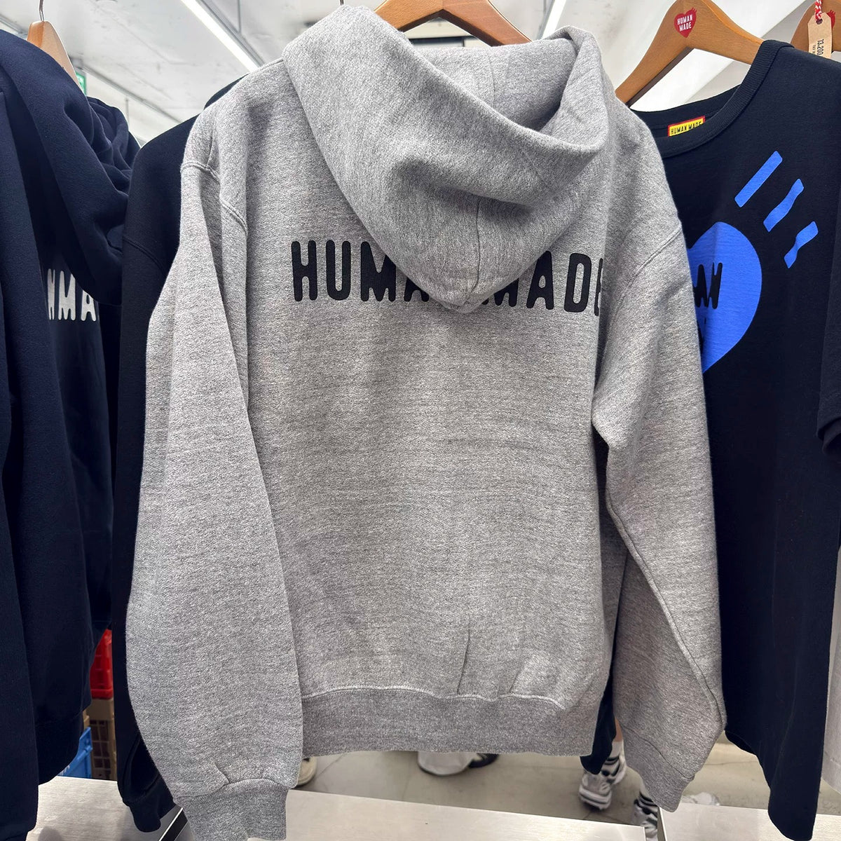 HUMAN MADE CLASSIC ZIP-UP HOODIE HM32CS022