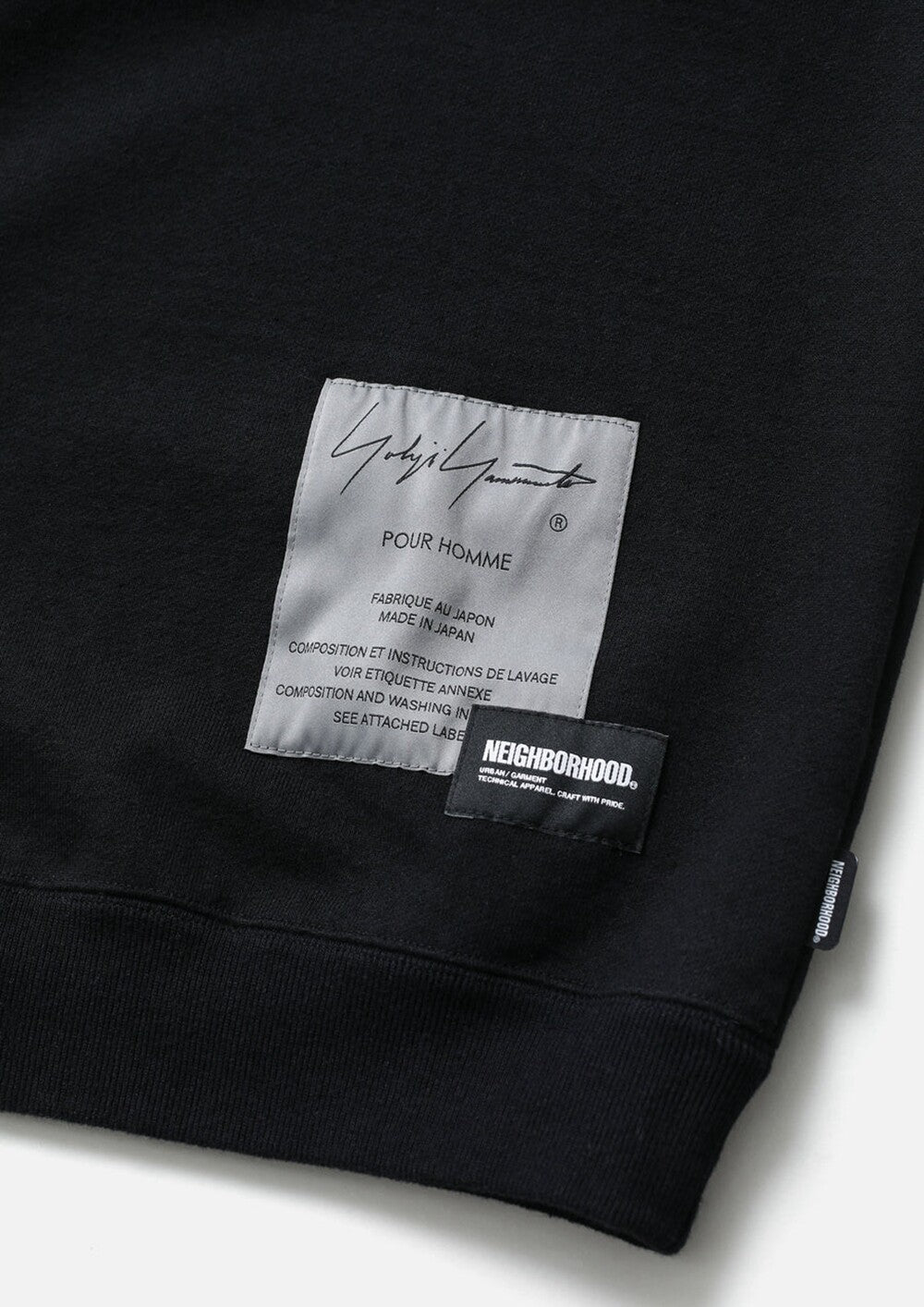 NEIGHBORHOOD x YOHJI YAMAMOTO SWEATSHIRT 252UWYYN-CSM01S