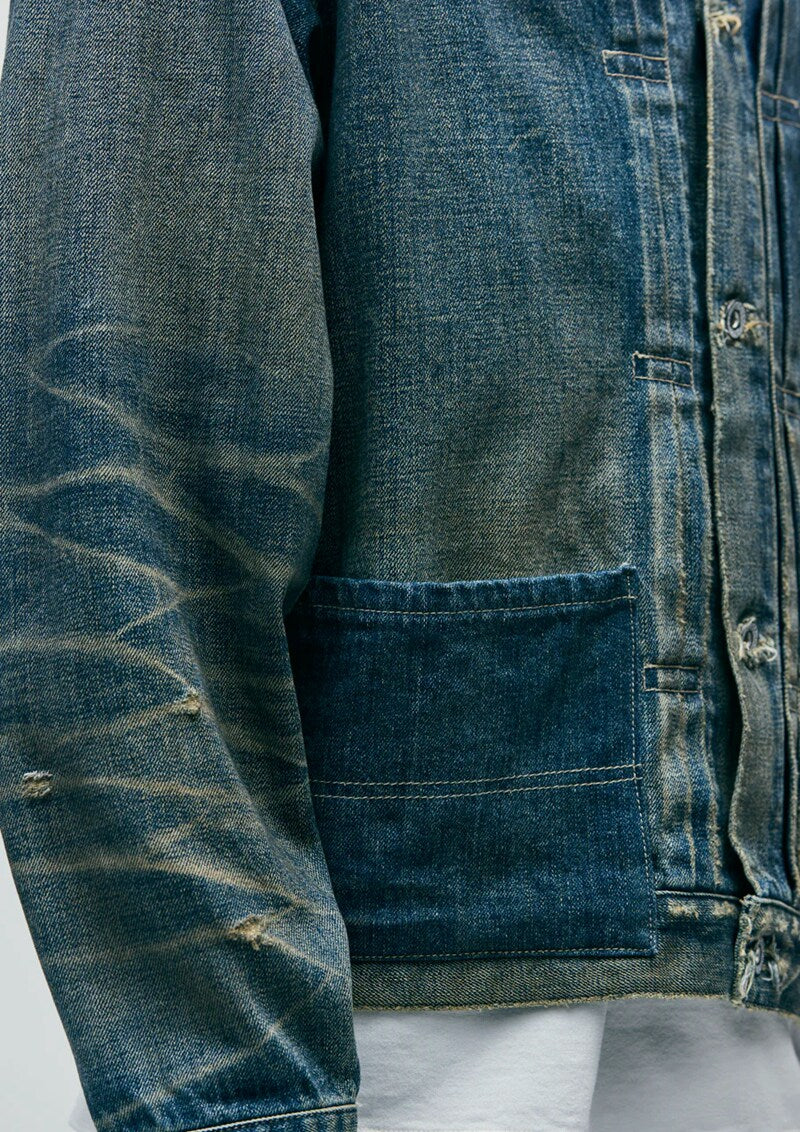NEIGHBORHOOD SAVAGE DENIM TYPE-1 JACKET 252XBNH-JKM02