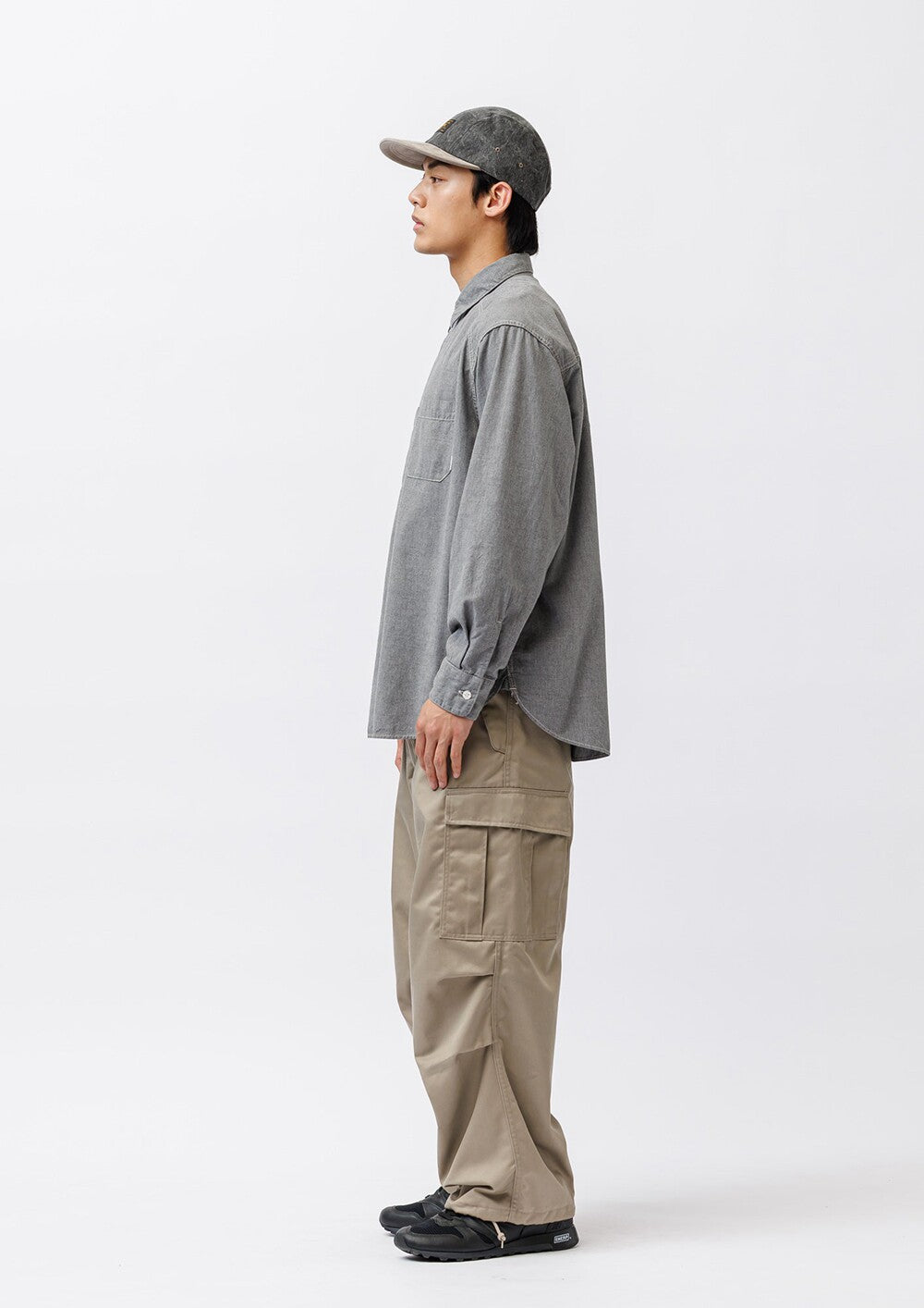 WTAPS CB LS COTTON CHAMBRAY SHIRT 262WVDT-SHM05