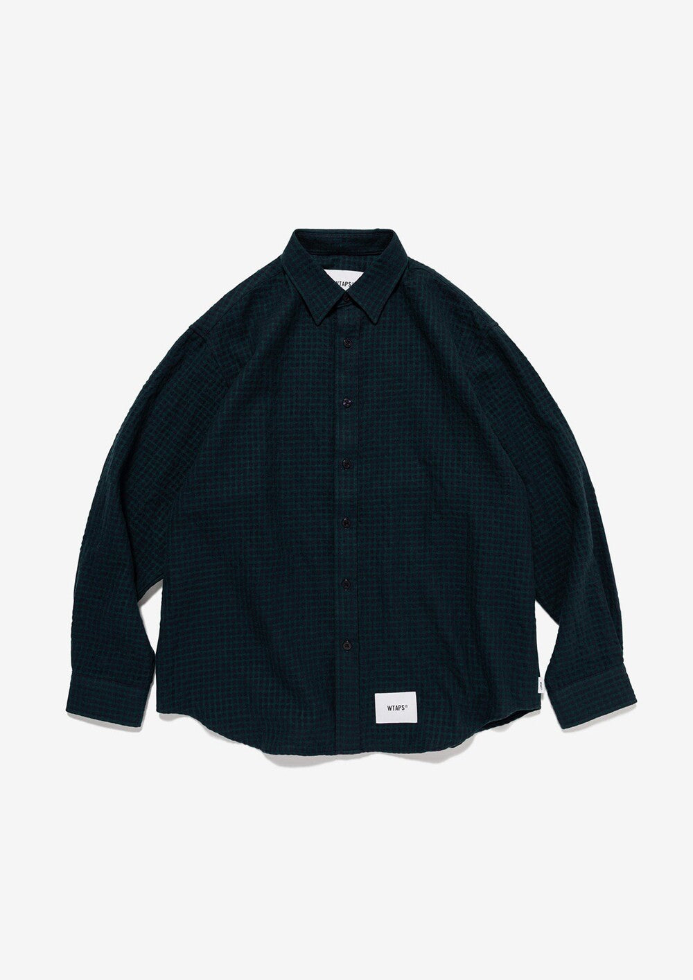 WTAPS TXT 04 LS CTWO TWEED TEXTILE SHIRT 262TQDT-SHM05