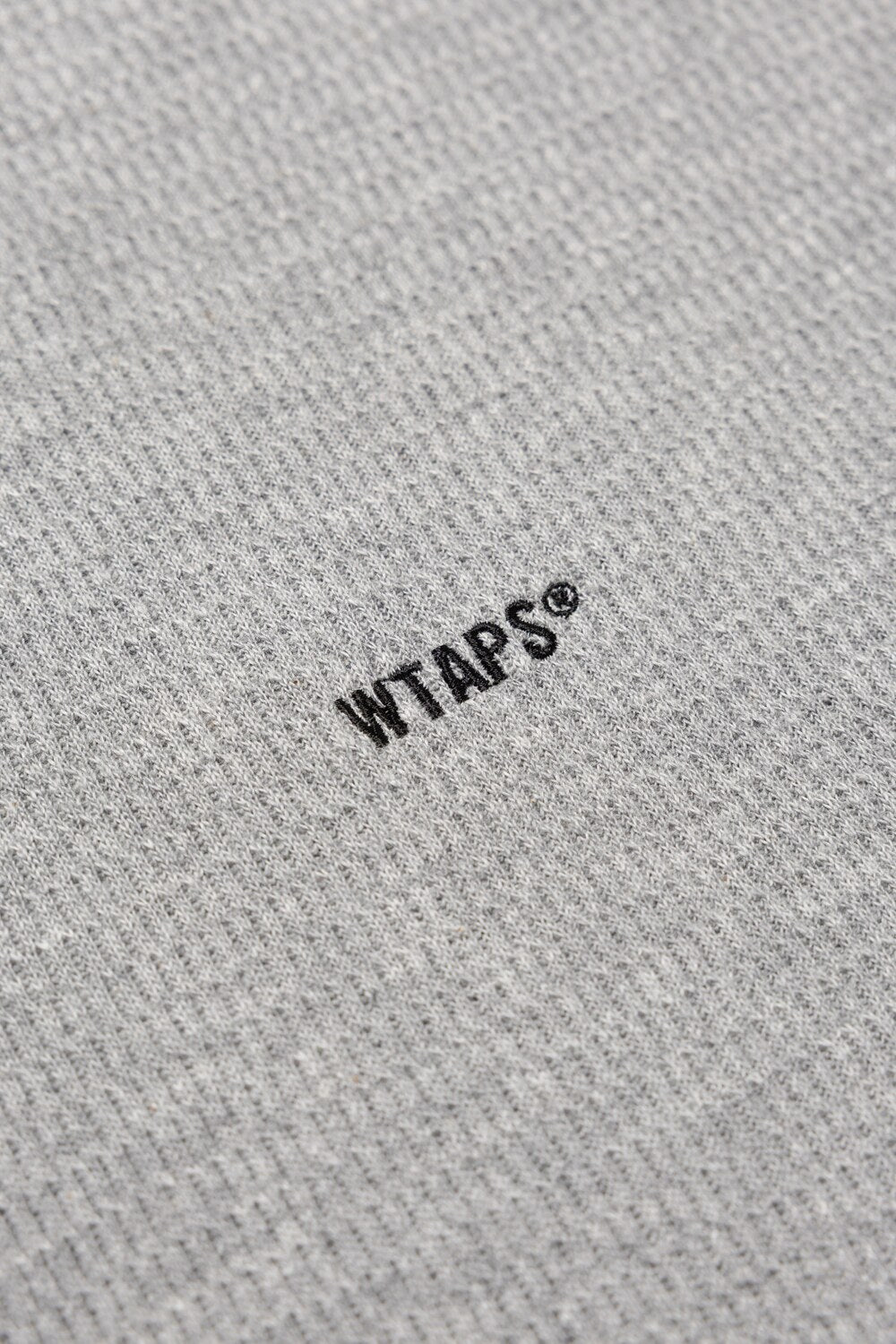 WTAPS WAFFLE STANDARD LS COTTON T-SHIRT 262ATDT-CSM28
