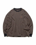 SOPHNET SCORPION BORDER L/S WIDE TEE SPNT-262076