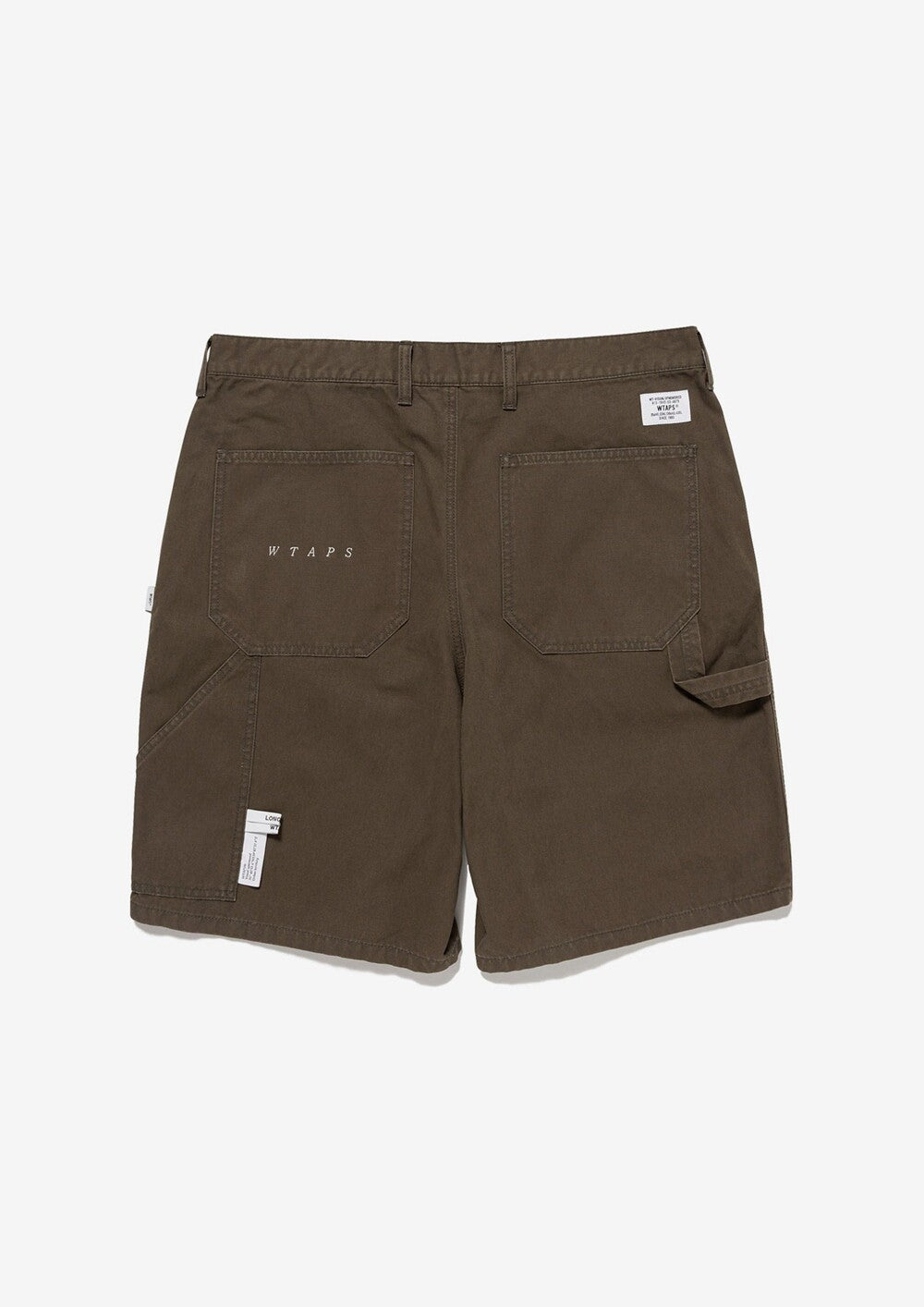 WTAPS ARMSTG2601 CANVAS PAINTER SHORTS 261CWDT-PTM07