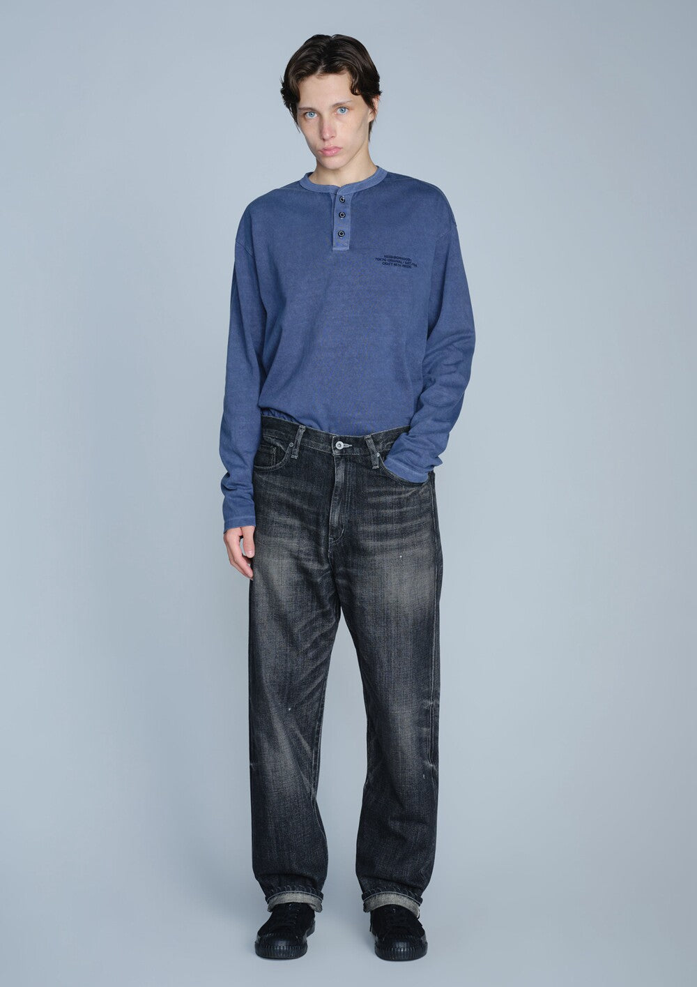 NEIGHBORHOOD WASHED DENIM DP MID PANTS 262XBNH-PTM06
