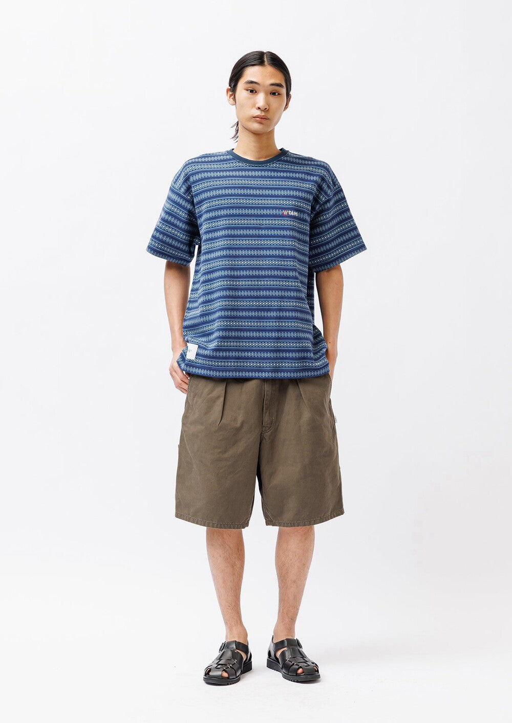WTAPS BDY 02 SS JACQUARD T-SHIRT 261ATDT-CSM24