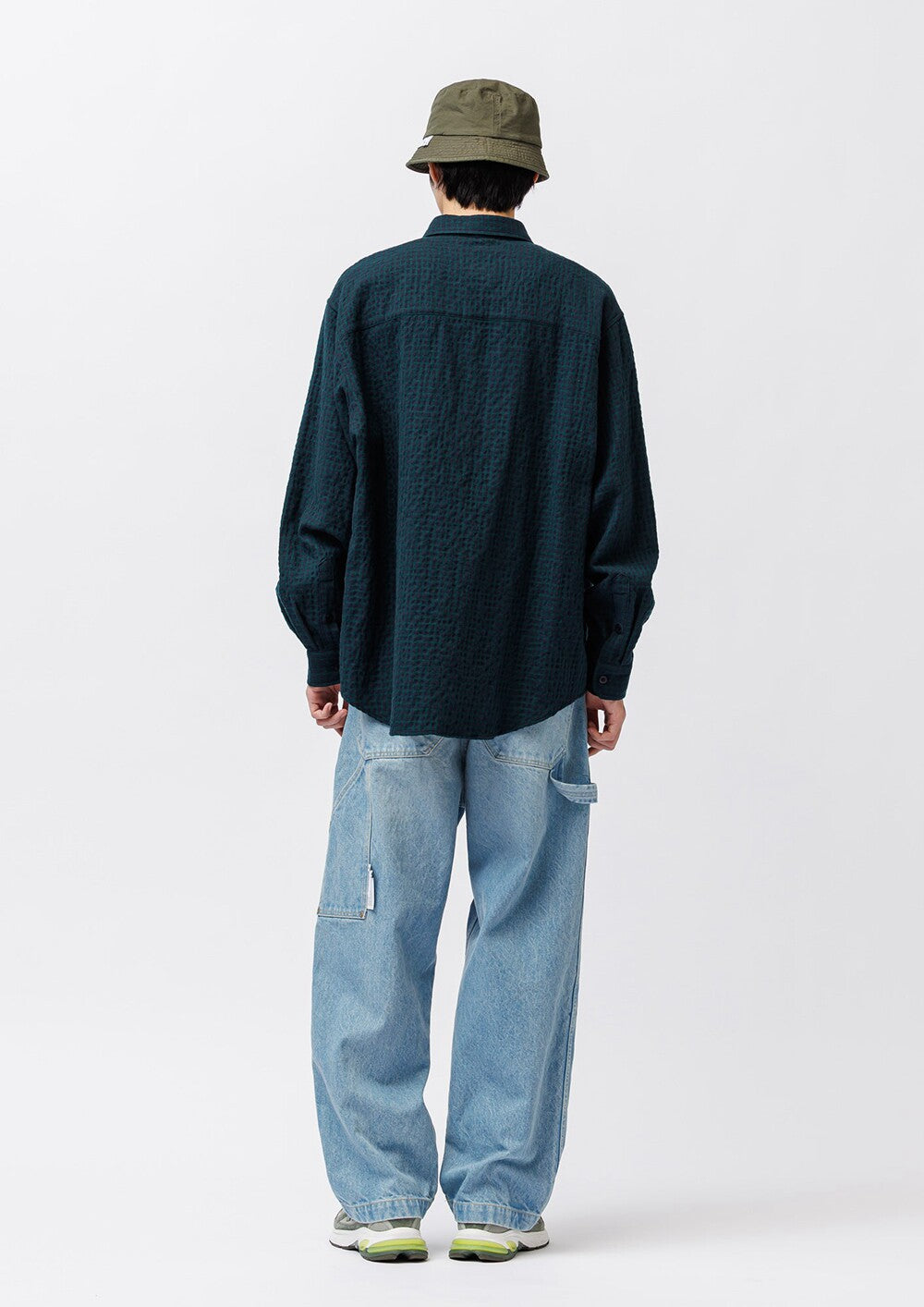 WTAPS TXT 04 LS CTWO TWEED TEXTILE SHIRT 262TQDT-SHM05