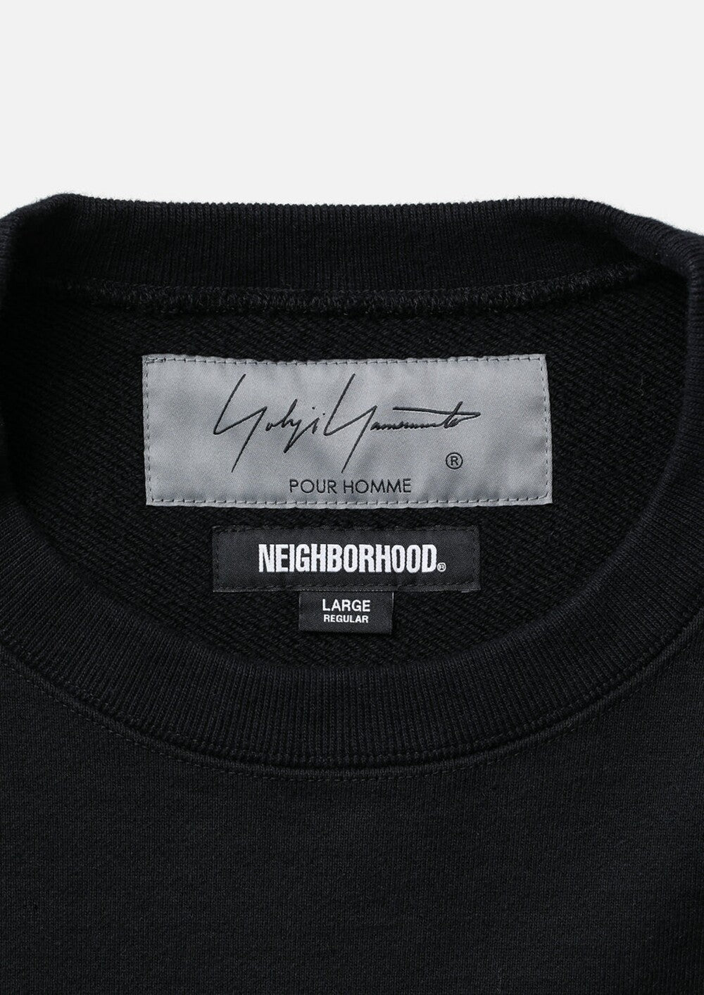 NEIGHBORHOOD x YOHJI YAMAMOTO SWEATSHIRT 252UWYYN-CSM01S