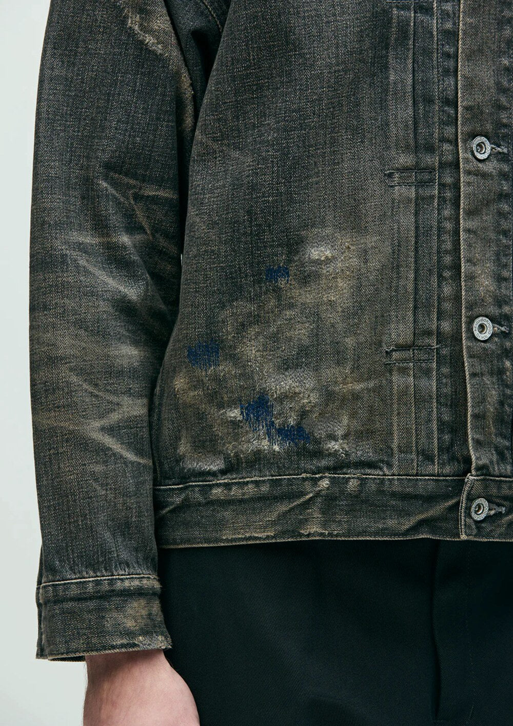 NEIGHBORHOOD SAVAGE DENIM TYPE-1 JACKET 261XBNH-JKM01