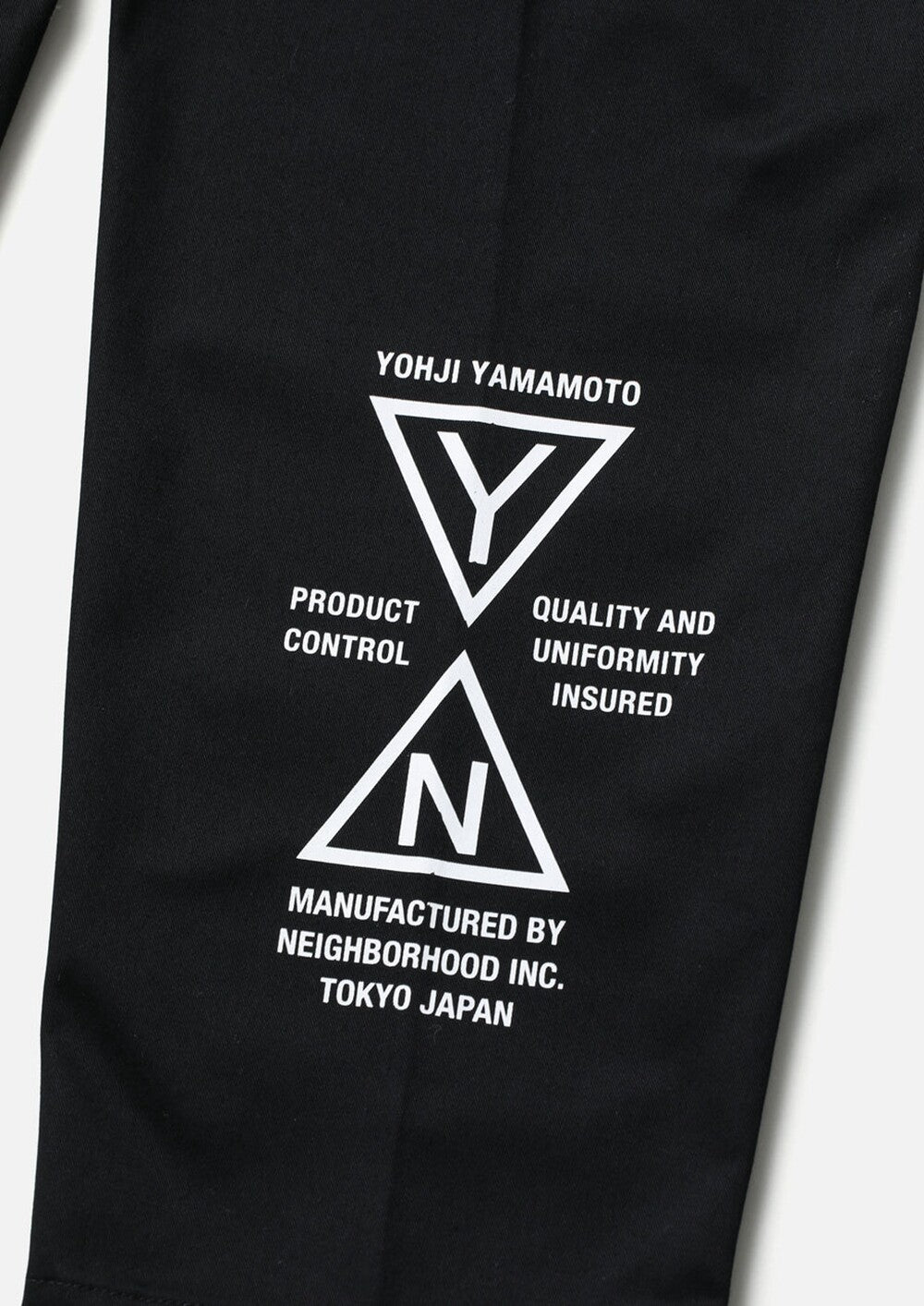 NEIGHBORHOOD x YOHJI YAMAMOTO TUCK PANTS 252ZAYYN-PTM01S