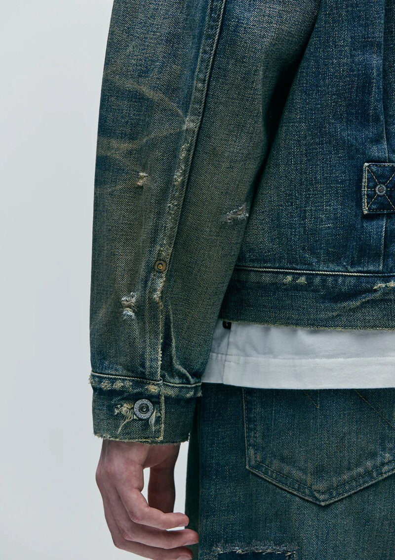NEIGHBORHOOD SAVAGE DENIM TYPE-1 JACKET 252XBNH-JKM02