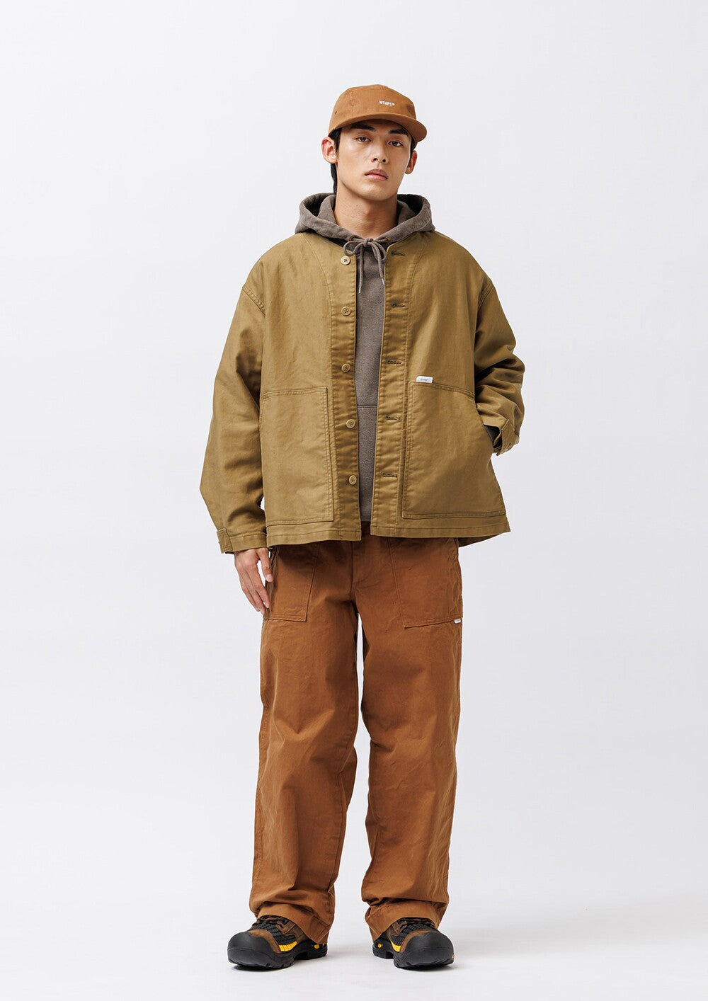WTAPS DETACH LS COTTON CORDLANE SHIRT 262WVDT-SHM02