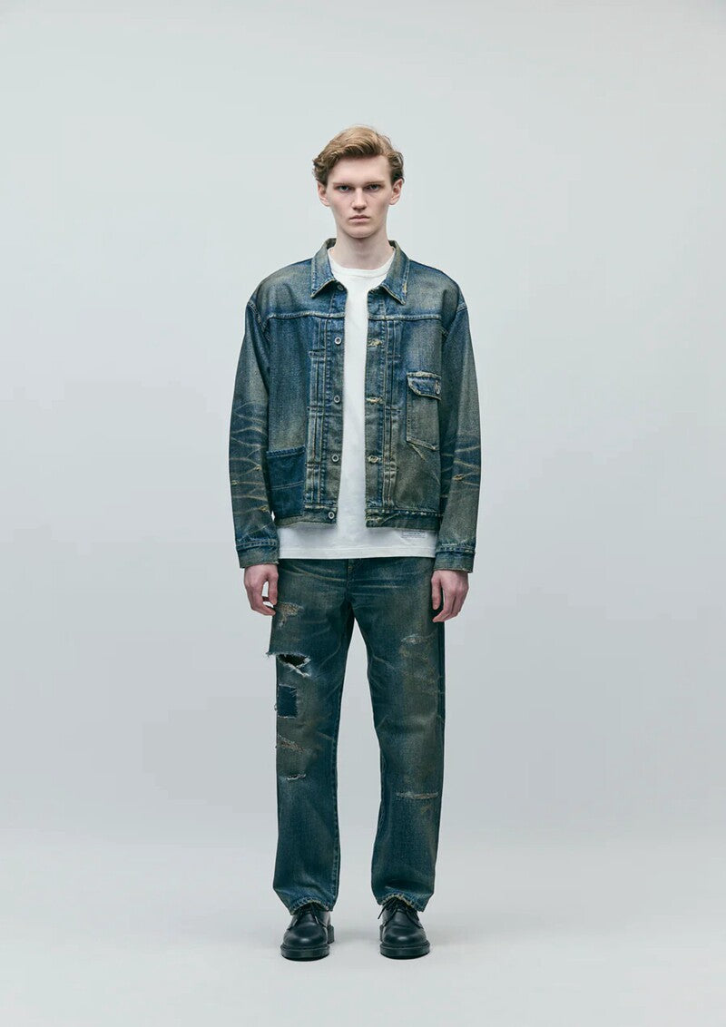 NEIGHBORHOOD SAVAGE DENIM TYPE-1 JACKET 252XBNH-JKM02