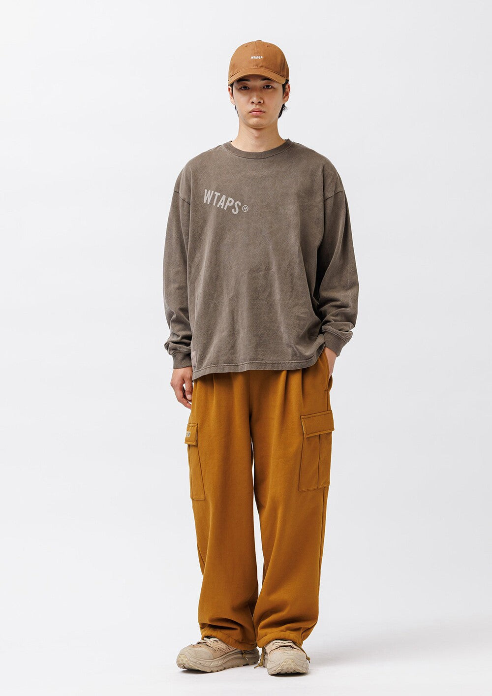 WTAPS SIGN-OD LS COTTON T-SHIRT 262ATDT-CSM22