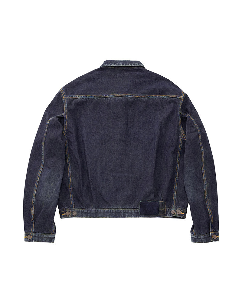 VISVIM SS 101X JKT DMGD MUD OD 0125205006001