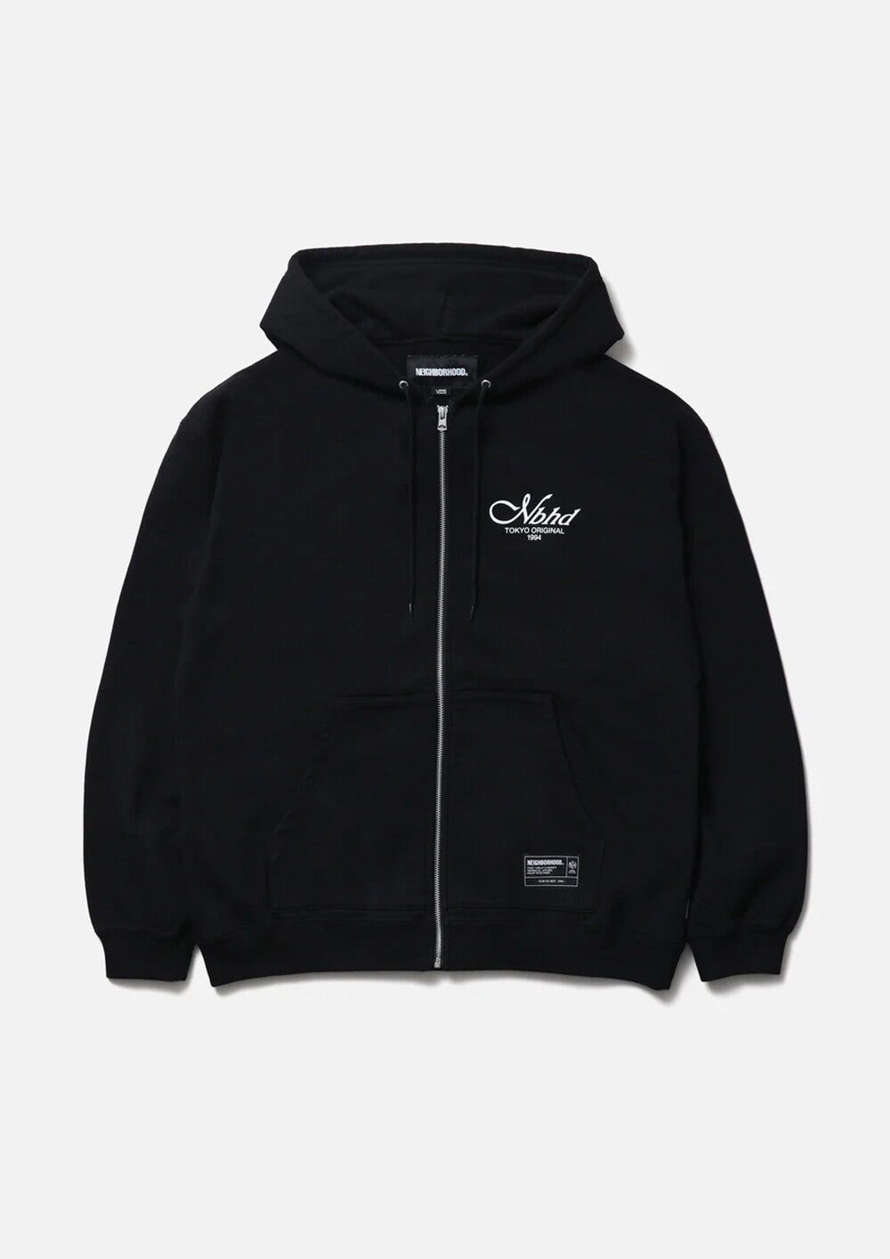 NEIGHBORHOOD STAPLE SWEAT ZIP HOODIE LS 261UWNH-CSM09