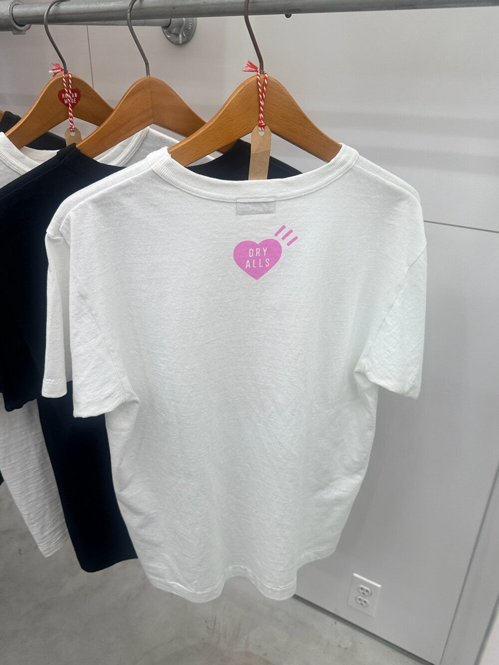 HUMAN MADE HEART GRAPHIC T-SHIRT HARAJUKU EXCLUSIVE HM31TE050