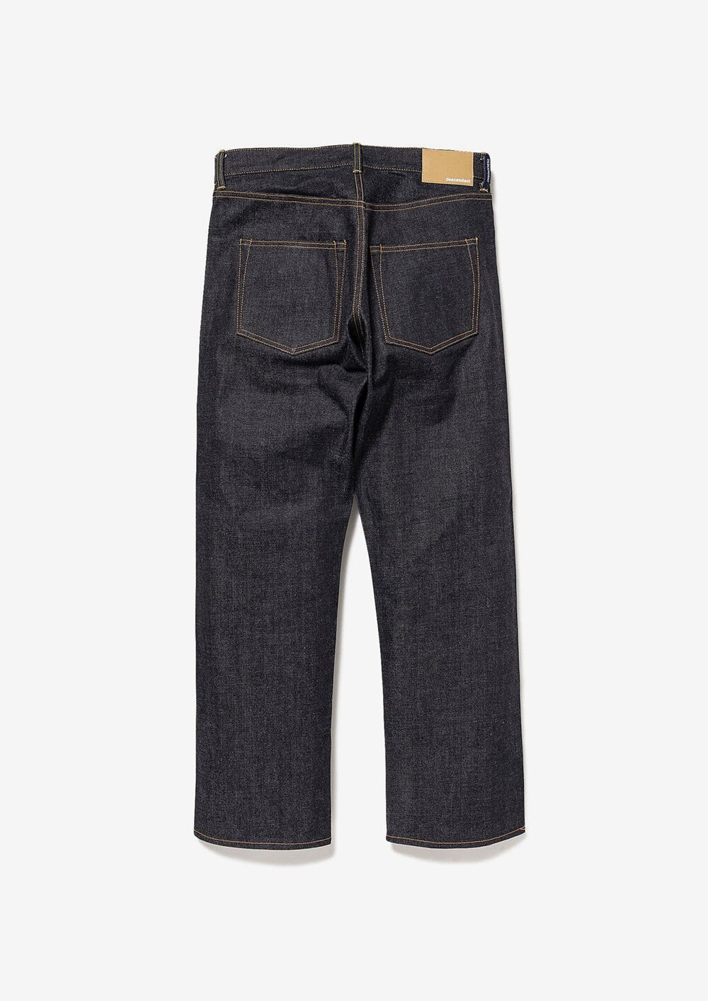 DESCENDANT SUM84B DENIM TROUSERS STRAIGHT RIGID 262WVDS-PTM04