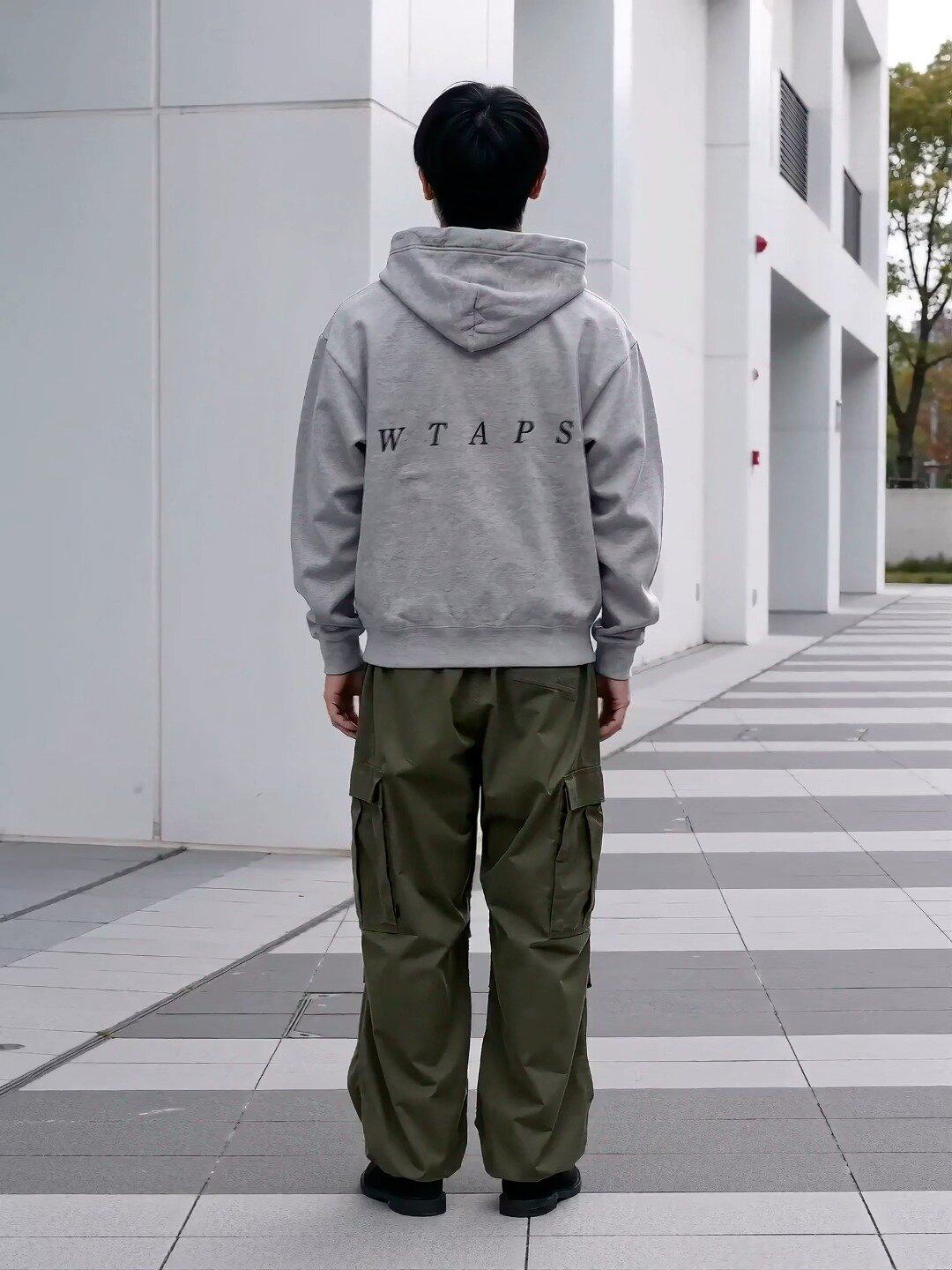 WTAPS THROWDY ZIP HOODY COTTON 261ATDT-CSM03
