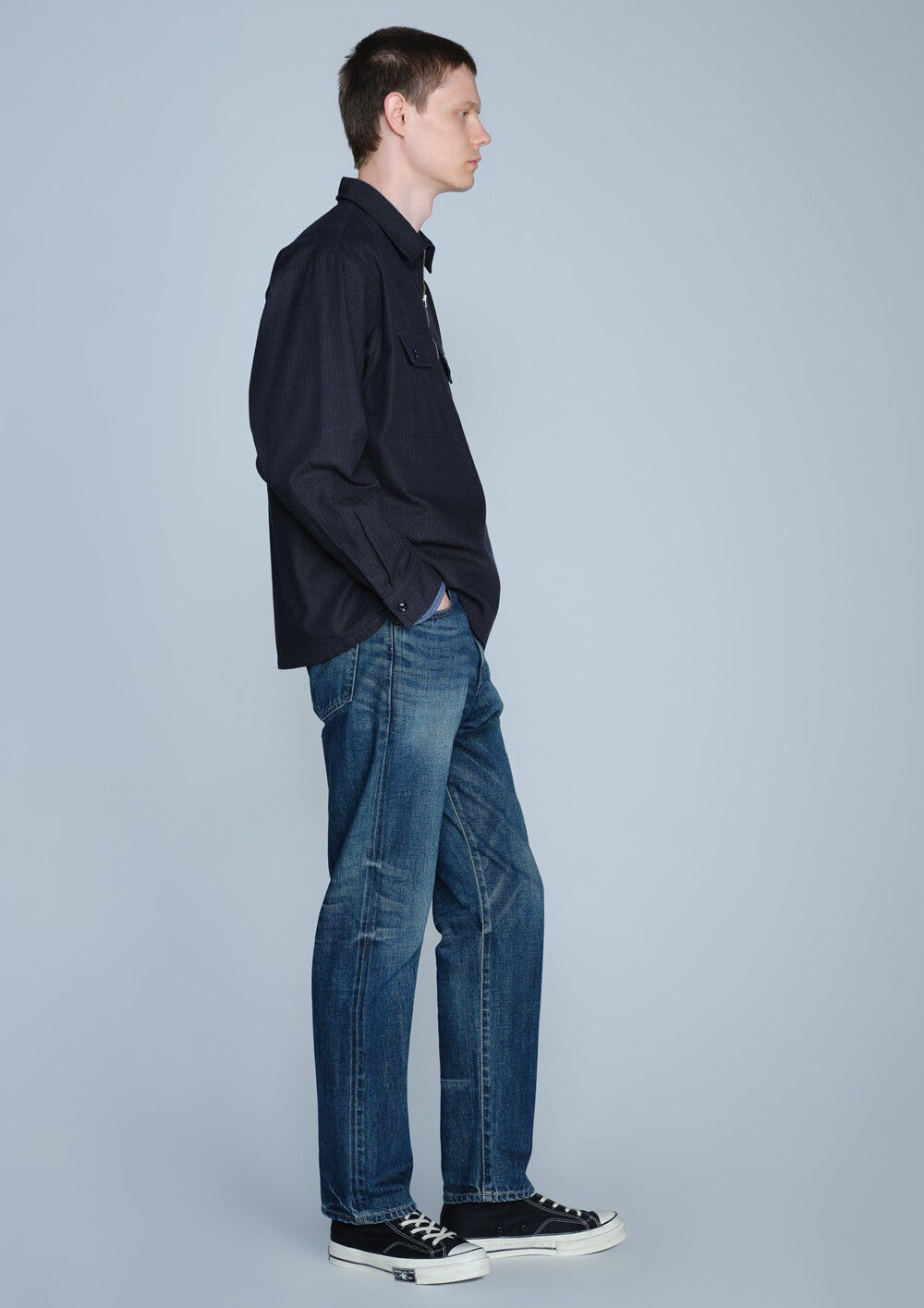 NEIGHBORHOOD WASHED DENIM DP MID PANTS 262XBNH-PTM06