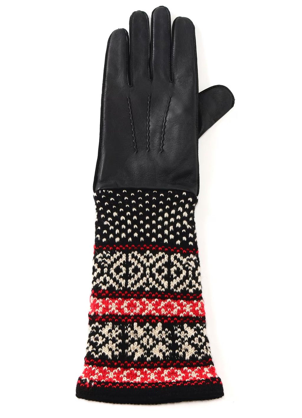 YOHJI YAMAMOTO KNIT CUFF GLOVES HR-W02-866