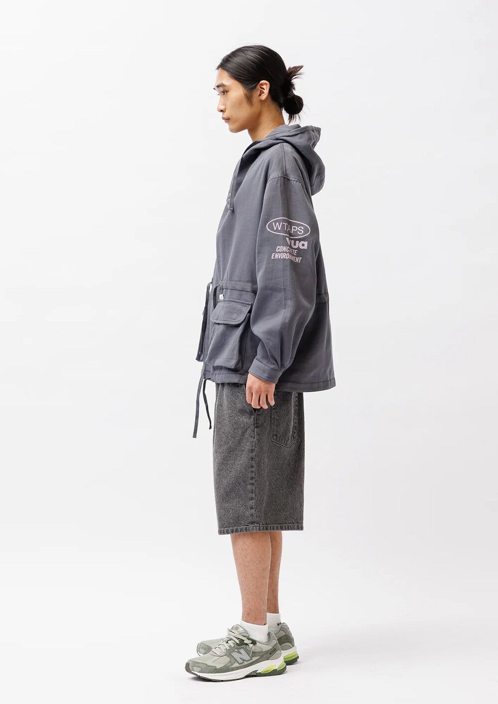 WTAPS CHAMBER TWILL HOODED PULLOVER SHIRT 261CWDT-SHM04