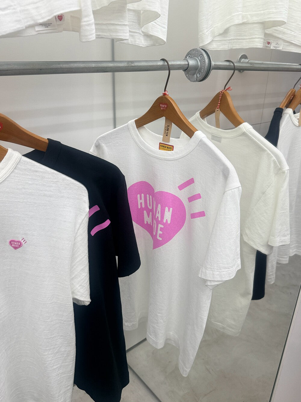 HUMAN MADE HEART GRAPHIC T-SHIRT HARAJUKU EXCLUSIVE HM31TE050