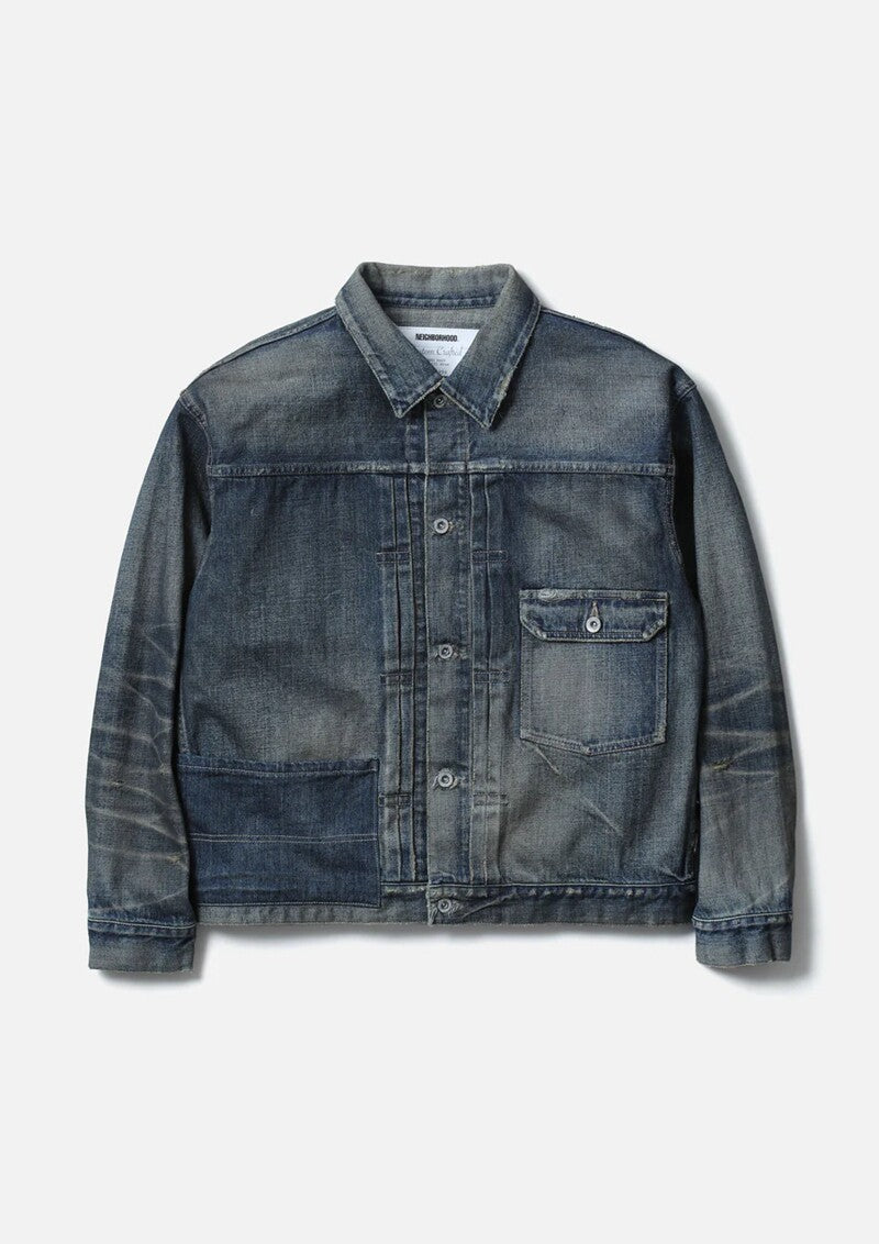 NEIGHBORHOOD SAVAGE DENIM TYPE-1 JACKET 252XBNH-JKM02