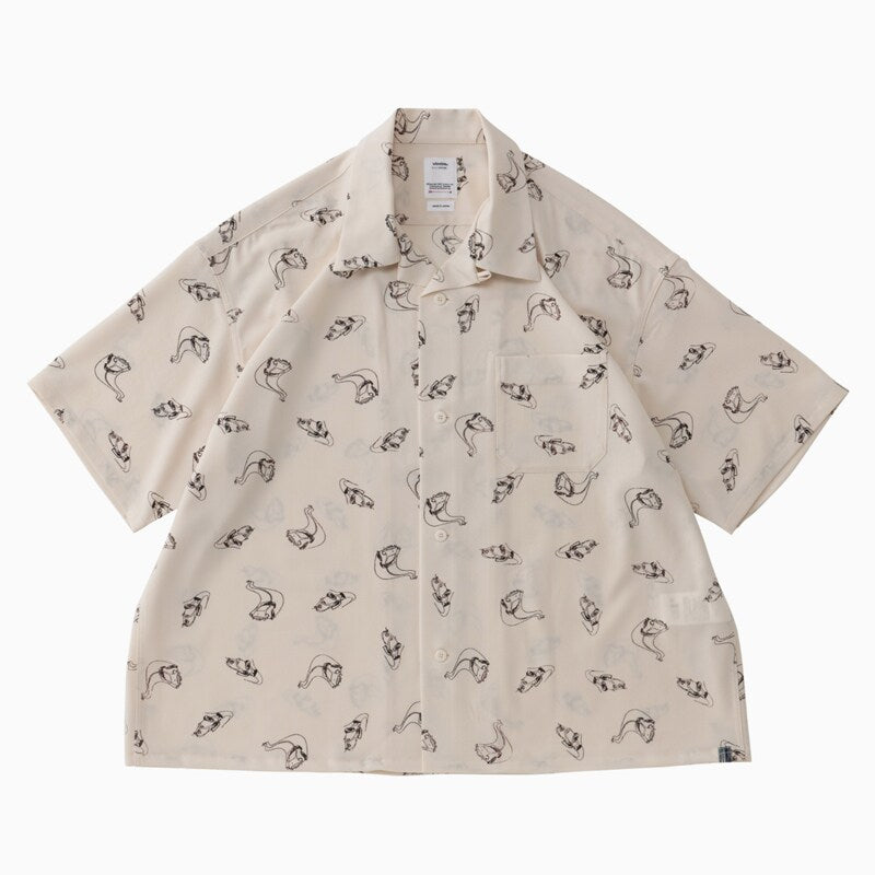 VISVIM HARMON SHIRT S/S ROADSTER 0122105011014