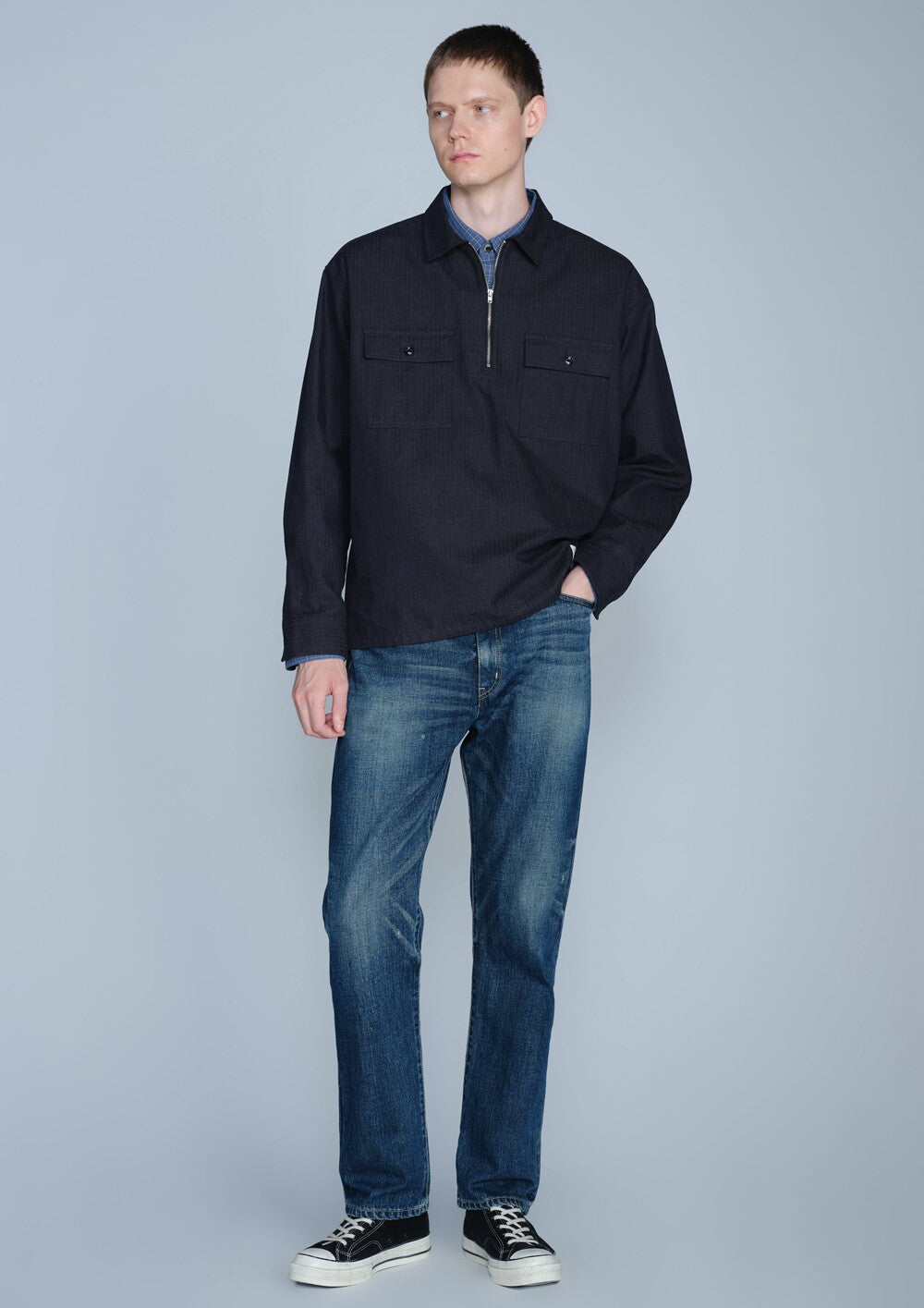 NEIGHBORHOOD WASHED DENIM DP MID PANTS 262XBNH-PTM06