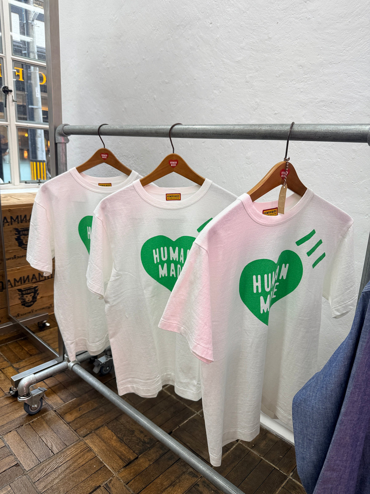 HUMAN MADE HEART GRAPHIC T-SHIRT KYOTO EXCLUSIVE HM31TE052